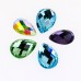 DZ-1033 drop shape chess cut flat back glass stones for jewelry making DZ-1033 drop shape chess cut flat back glass stones for jewelry making