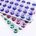 DONGZHOU  4041 8MM crystal  sew on rhinestone round shape  rivoli flat back sewing on stones
