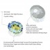 DZ 3002 10*8mm oval shape effect color crystal fancy stone for nail art