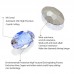 DZ 3002 12*8mm oval shape effect color crystal fancy stone for nail art