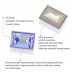 DZ 3006 14*10mm rectangle shape effect color crystal fancy stone for nail art