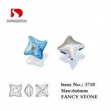 DZ 3710 6*6mm Dart shape crystal rhinestone fancy stone for nail art DZ 3710 6*6mm Dart shape crystal rhinestone fancy stone for nail art