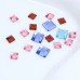 DZ-1008 square flat back fancy crystal stone for jewelry making