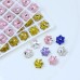 DZ 3399 8*8mm snowflake shape crystal fancy stone k9 crystal rhinestone for nail art DZ 3399 8*8mm snowflake shape crystal fancy stone k9 crystal rhinestone for nail art