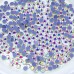 SS3-SSS20 Crystal AB Color Round Shape Hotfix Flatback Crystal Rhinestones For Clothes Decoration DIY