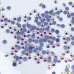 SS3-SSS20 Crystal AB Color Round Shape Hotfix Flatback Crystal Rhinestones For Clothes Decoration DIY