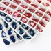 DZ 3118 14*9mm long triliant shape crystal fancy stone for nail art
