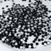 non hotfix jet color round shape flatback stone for nail art clothes decoration ss3-ss20(1440pcs/pack)