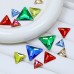 DZ 4069 12*12MM triangle shape crystal AB sew on stone