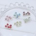 DZ 3051 4mm round shape crystal fancy stone k9 crystal rhinestone for nail art