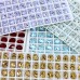  DZ 3002 12*8mm oval shape crystal fancy stone for nail art 