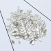 DZ 2194 8*4mm petal shape glass flatback stone for nail art (720pcs/pack) DZ 2194 8*4mm petal shape glass flatback stone for nail art (720pcs/pack)