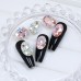 DZ 3002 14*10mm rectangle shape effect color crystal fancy stone for nail art