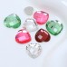 DZ-1035 flat back heart crystal fancy stones for jewelry making DZ-1035 flat back heart crystal fancy stones for jewelry making