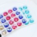 DZ 1051 round shape flatback stone glass stone