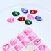 DZ 1053 drop shape flatback stone glass stone DZ 1053 drop shape flatback stone glass stone