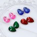 DZ 1053 drop shape flatback stone glass stone DZ 1053 drop shape flatback stone glass stone