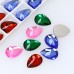 DZ 1053 drop shape flatback stone glass stone DZ 1053 drop shape flatback stone glass stone