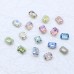 DZ 3008 8*6mm octagon shape effect color crystal fancy stone for nail art