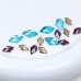 DZ-1154 rhombus faceted cut flat back glass stones for jewelry making DZ-1154 rhombus faceted cut flat back glass stones for jewelry making