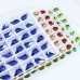 DZ 1003  Drop shape crystal  flat back stone 
