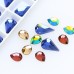 DZ 1003  Drop shape crystal  flat back stone 
