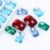 DZ 1047 Rectangle Shape Flatback Stone Glass Stone For Clothing DZ 1047 Rectangle Shape Flatback Stone Glass Stone For Clothing
