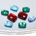 DZ 1047 Rectangle Shape Flatback Stone Glass Stone For Clothing DZ 1047 Rectangle Shape Flatback Stone Glass Stone For Clothing