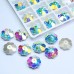DZ 4032 crystal flower shape with hole sew on stone DZ 4032 crystal flower shape with hole sew on stone