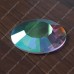 crystal AB round flat back stone 12mm