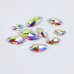 DZ 3066 12X6 MM Navette shape crystal sew on stone DZ 3066 12X6 MM Navette shape crystal sew on stone