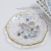 DZ 3025 6.5*6mm rectangle shape effect color crystal fancy stone for nail art