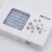 DZ 3025 6.5*6mm rectangle shape effect color crystal fancy stone for nail art