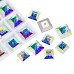 DZ 4031 square middle hole sew on stone DZ 4031 square middle hole sew on stone