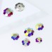 DZ 4032 crystal flower shape with hole sew on stone DZ 4032 crystal flower shape with hole sew on stone