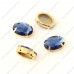 oval fancy stone 10*14mm with claw 