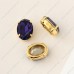 oval purple color fancy stone with claw oval purple color fancy stone with claw