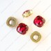 fat square light siam crystal fancy stone fat square light siam crystal fancy stone