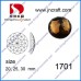 DZ 1701 round shape crystal flat back stone 