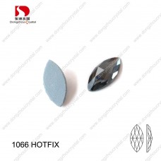 DZ-1066HF horse eye shape crystal hotfix rhinestones for clothes DZ-1066HF horse eye shape crystal hotfix rhinestones for clothes